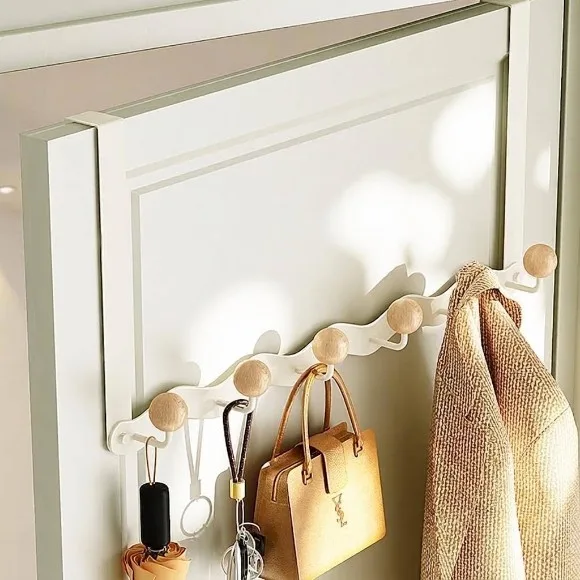 Over The Door Hanger Storage Hooks Hat Hanging Clothes Hanging Coat Hanging Space Saving Storage