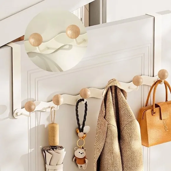 Over The Door Hanger Storage Hooks Hat Hanging Clothes Hanging Coat Hanging Space Saving Storage