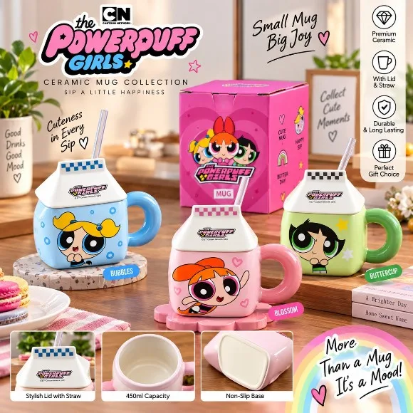 Powerpuff Girls Mug 500ml Discover the New Collection