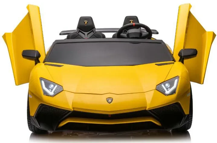 Newest 24V Scissor Doors Licensed Lamborghini Aventador Sv Electric Ride on Kids Car