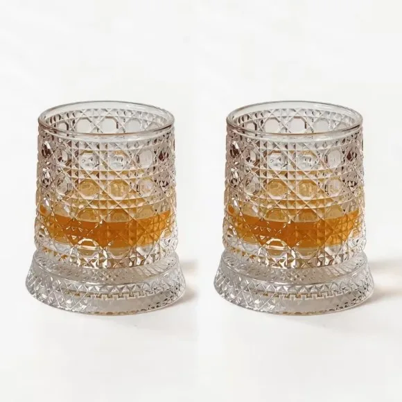 260 Degree Rotating Base Unique Glass - 1 Pcs
