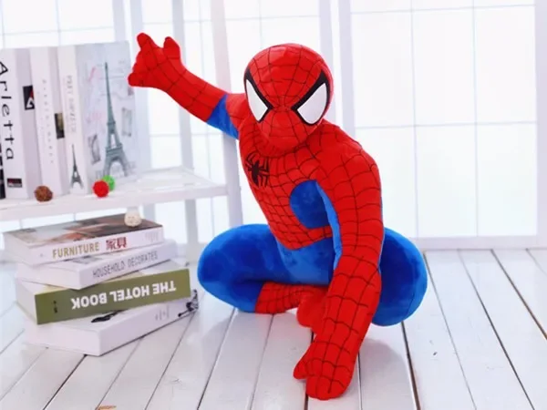 Spiderman Plush Toy High Quality Spider Man Doll Stuffed Toys - 45CM