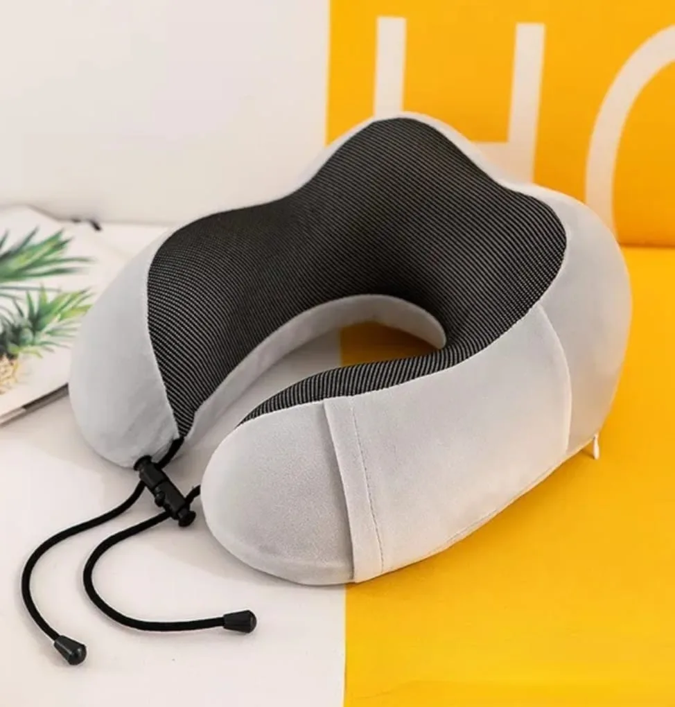 U Shaped Memory Foam Neck Pillows Soft Travel Pillow