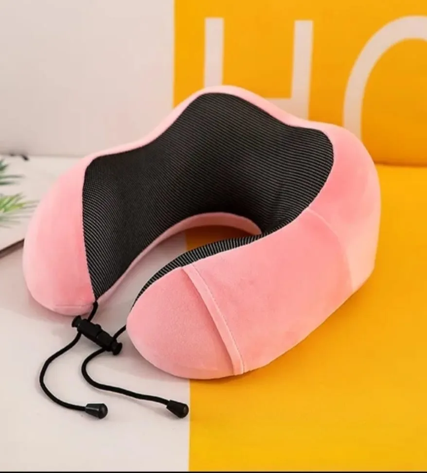 U Shaped Memory Foam Neck Pillows Soft Travel Pillow