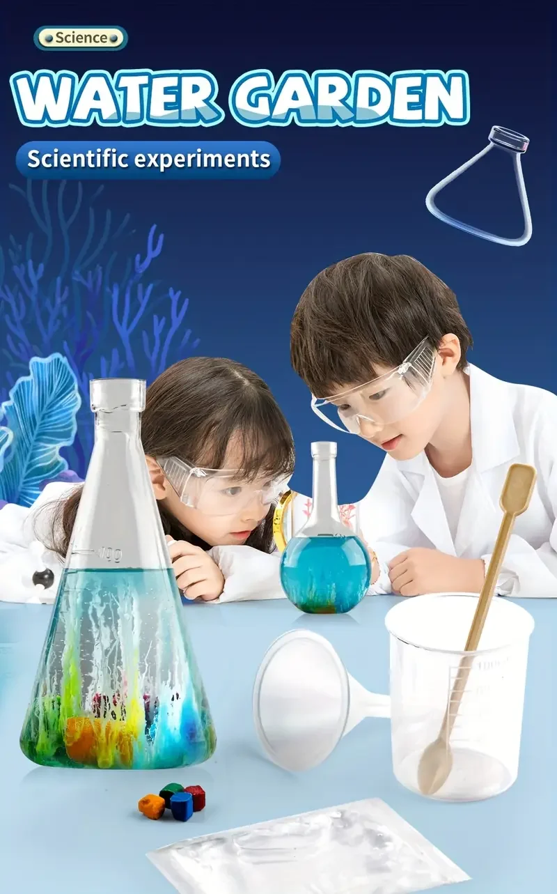 water garden experiment educational and entertaining toy diy experiment kit colors are random a gift halloween and christmas presents Product details 0