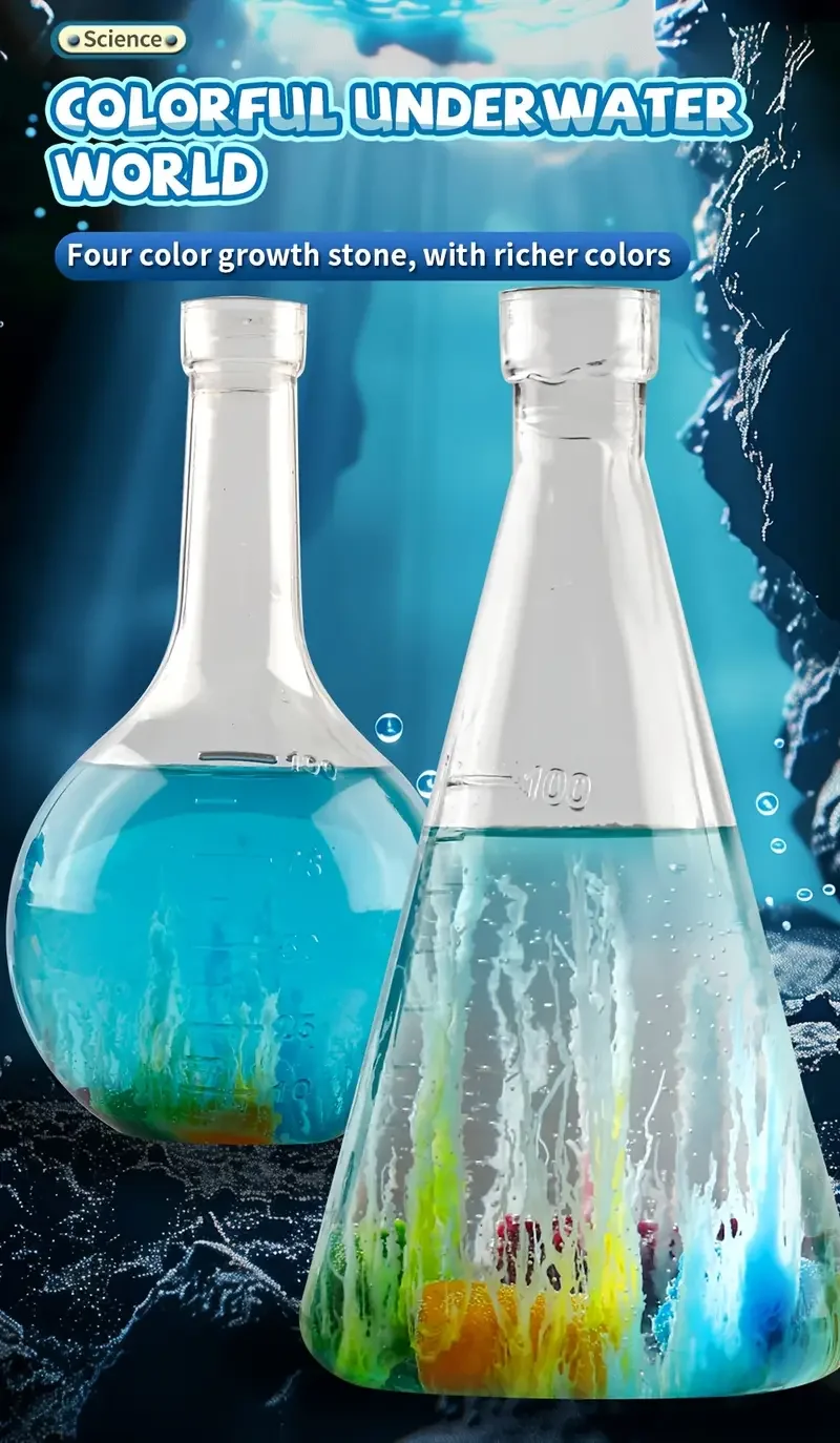 water garden experiment educational and entertaining toy diy experiment kit colors are random a gift halloween and christmas presents Product details 2