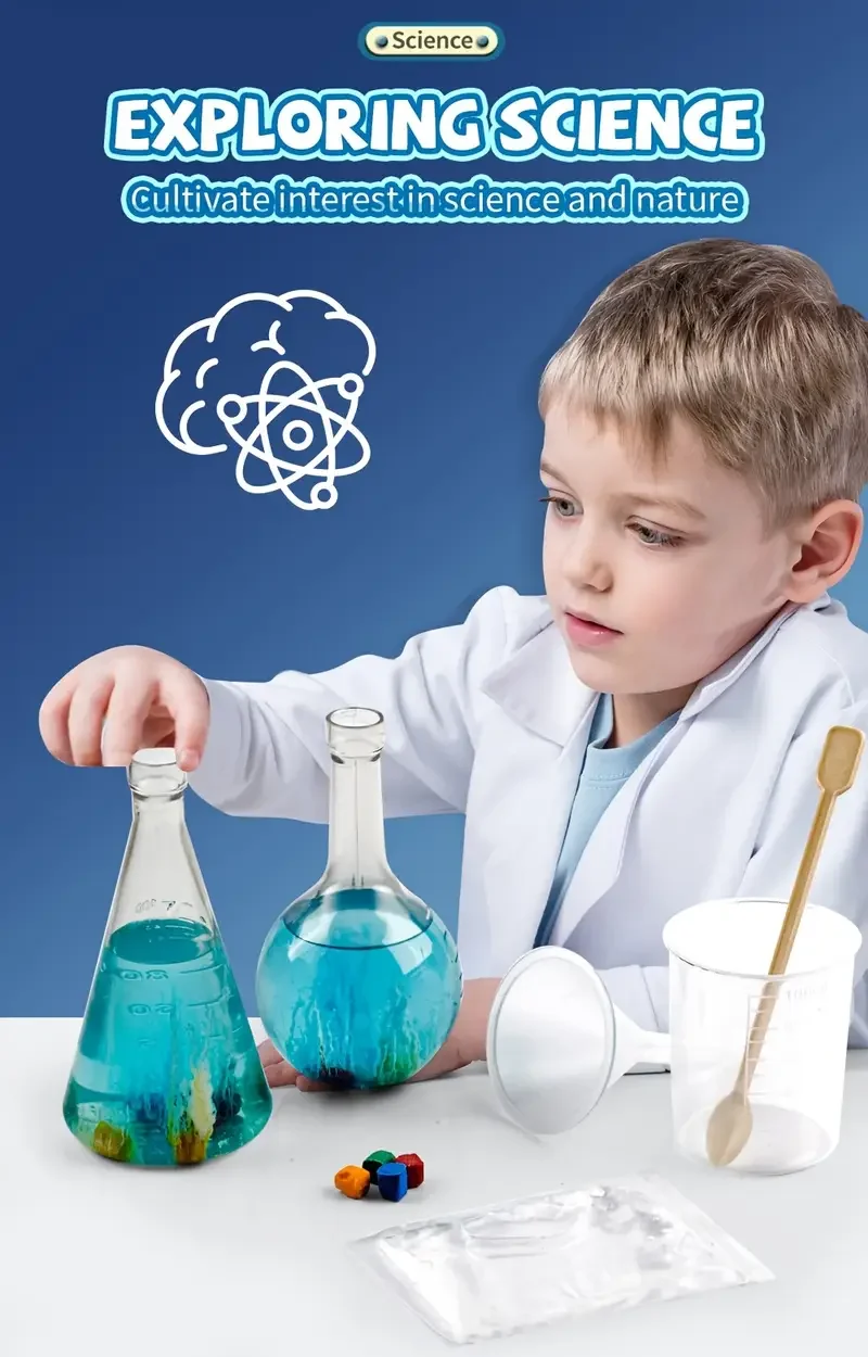 water garden experiment educational and entertaining toy diy experiment kit colors are random a gift halloween and christmas presents Product details 5