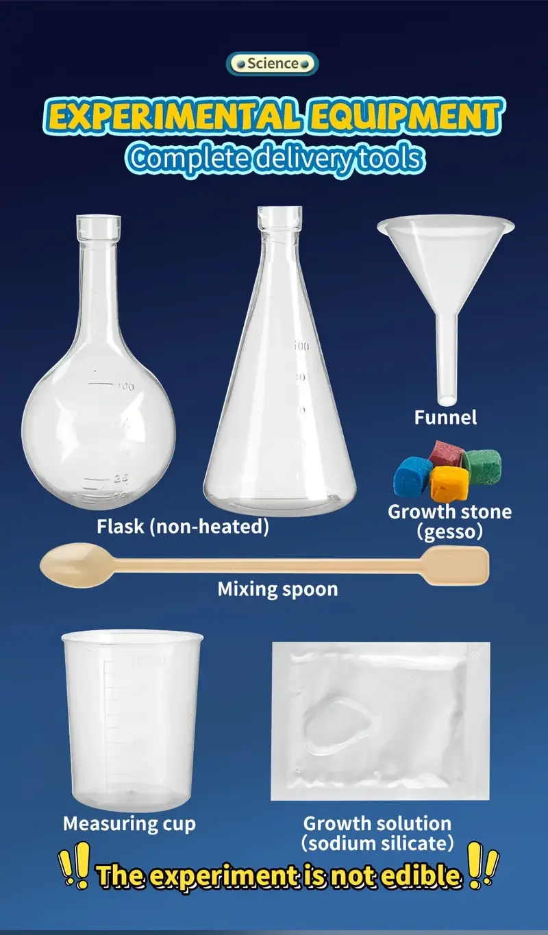 water garden experiment educational and entertaining toy diy experiment kit colors are random a gift halloween and christmas presents Product details 8