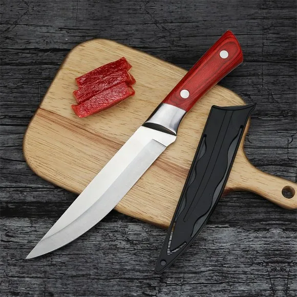 1 Pc Stainless Steel Knife with Cover 8Inch