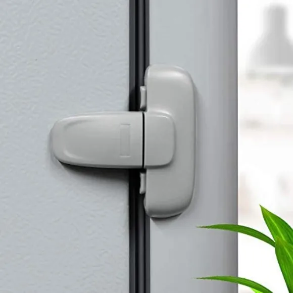 1 Pcs Home Refrigerator Lock Fridge Freezer Door Catch Lock