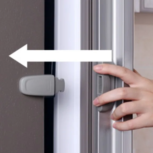 1 Pcs Home Refrigerator Lock Fridge Freezer Door Catch Lock