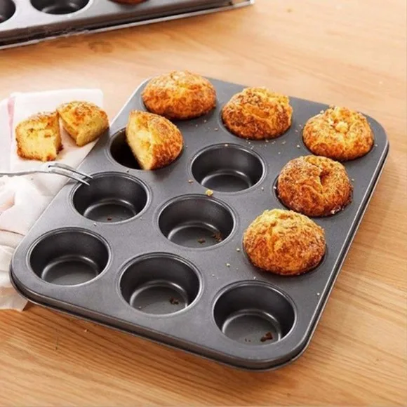 12 Cup Muffin Pan Non-Stick