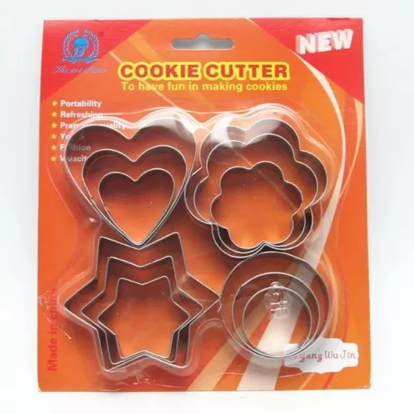 12 Pcs Stainless Steel Cookie Cutter