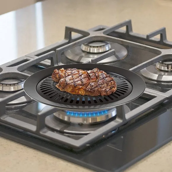 13-Inch Smokeless Stovetop Barbecue Grill