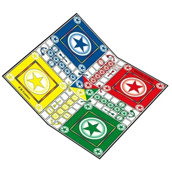 2 In 1 Ludo Board Game - 24 Inch