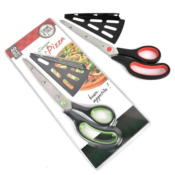 2-in-1 Stainless Steel Pizza Shovel + Pizza Scissor