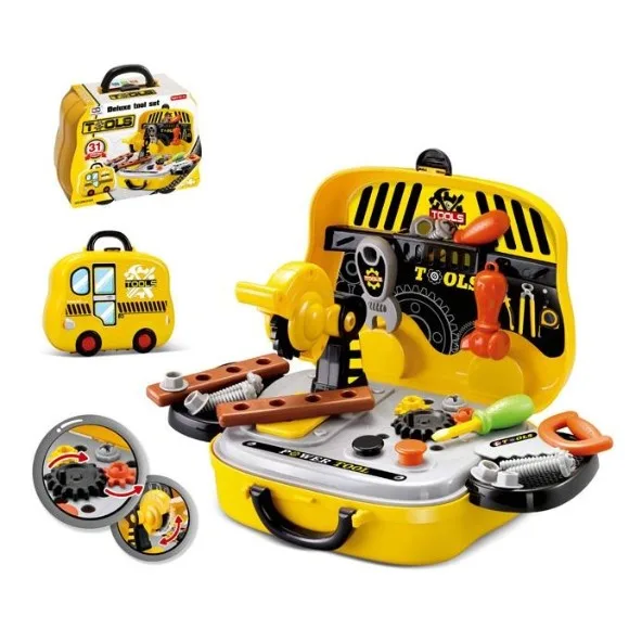 31 Pcs Deluxe Kids Tool Set in Pakistan - 008-916A