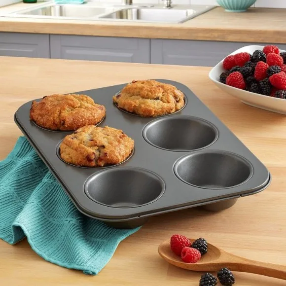 6 Cup Muffin Pan Non Stick