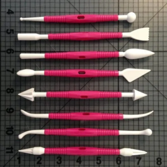 9 Pcs Fondant Cake Decorating tool