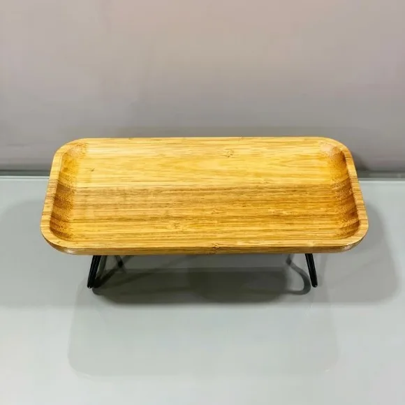 Acacia Wood Sushi Serving Board Handmade Japanese Style Cheese Platter