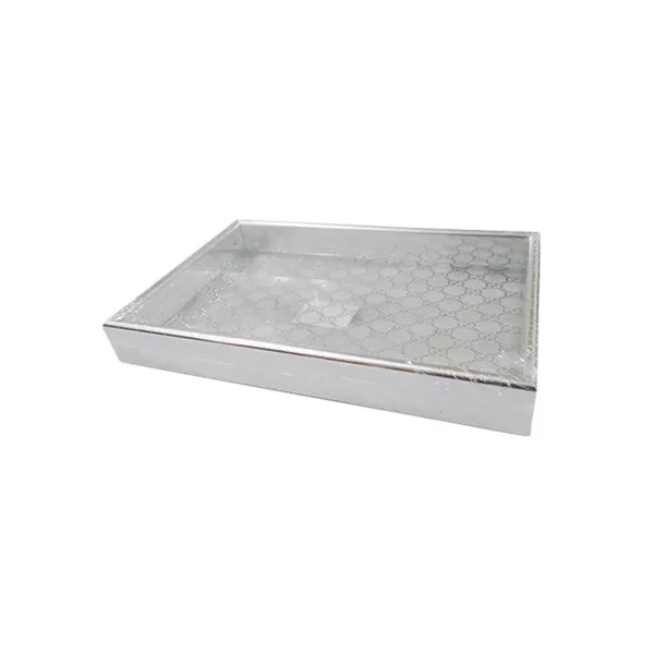 Acrylic Decorative Tray (22x14 cm) – Multi-Purpose Tabletop Serving & Vanity Organizer