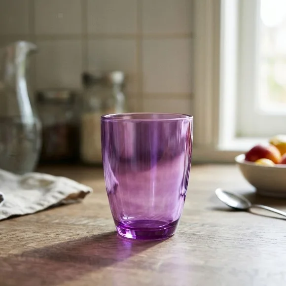 Acrylic Multicolored Tumbler Set - 6 Pieces - BH0021AC