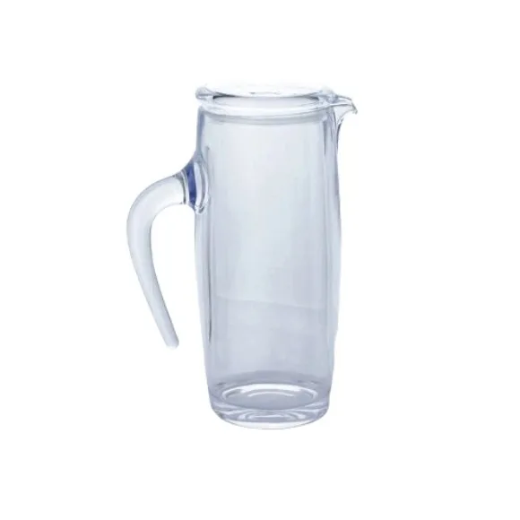 Acrylic Olive Oil Transparent Jug Bottle Dispenser With Handle Clear Lid