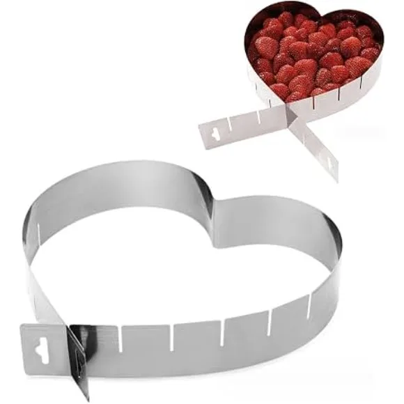 Adjustable Heart Cutter for Baking