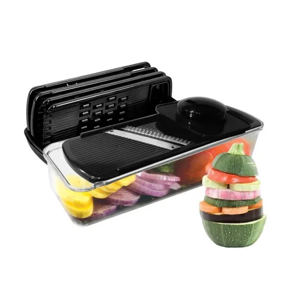 Anex AG-08 - Deluxe Vegetable Cutter - 5 Blades