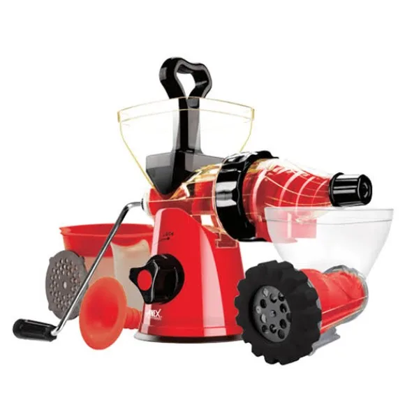 Anex AG-13 - Hand Juicer and Meat Mincer - Red