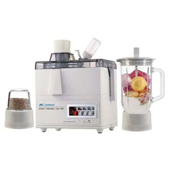 Anex AG-176 GL Juicer Blender & Dry Grinder White