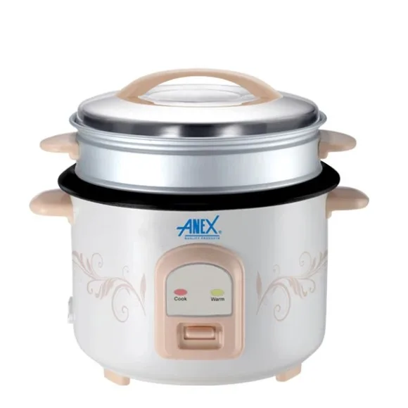 Anex AG-2023 - Deluxe Rice Cooker - White