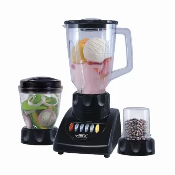 Anex AG-699 - Blender with Grinder - 2 in 1 - Black