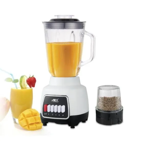 Anex Deluxe Blender Grinder 2 in 1 AG-6136GL