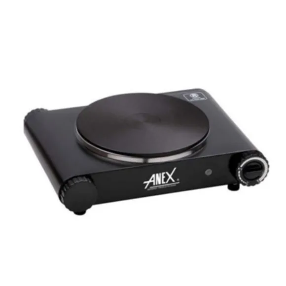 Anex Deluxe Hot Plate Single - AG-2061 - Black