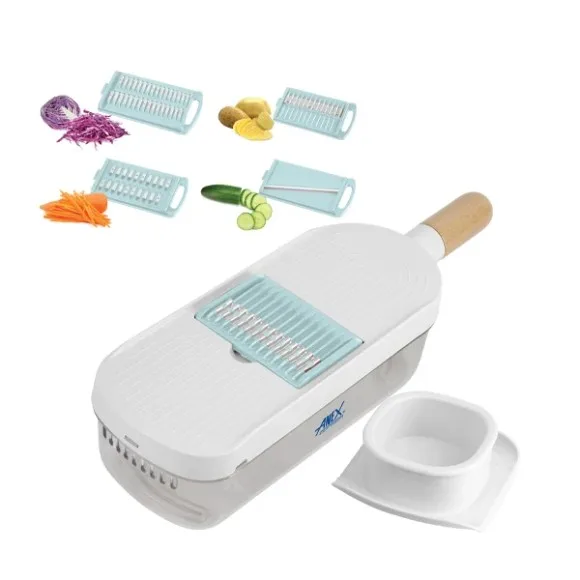 Anex Super Deluxe Manual Vegetable Slicer Green AG-15