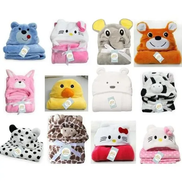 Animal Design Baby Blanket - Random Design