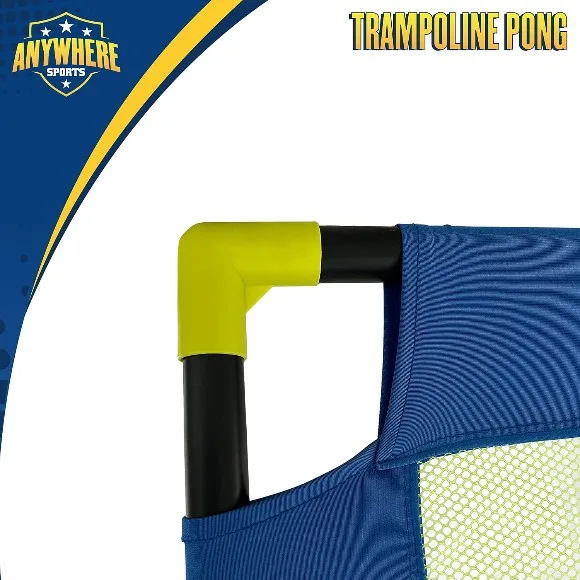 Anywhere Sports - Portable Trampoline Ping Pong Table Tennis Game