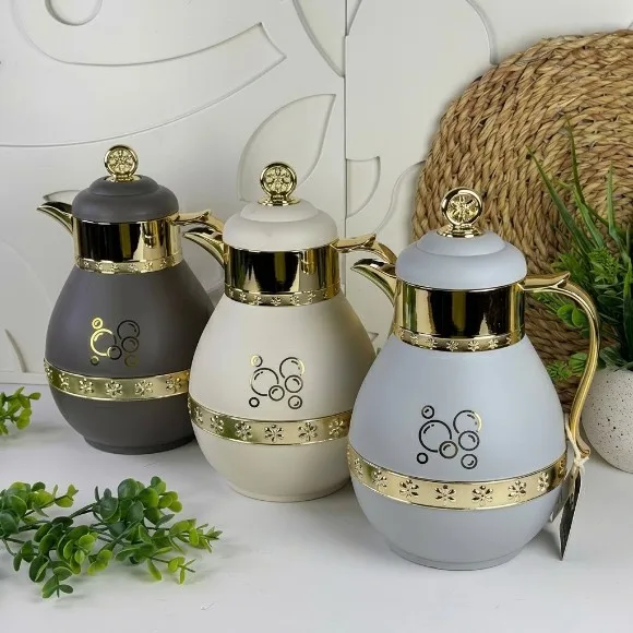 Arabic Style Vacuum Thermos 1.0L Glass Liner