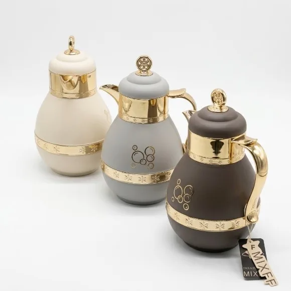 Arabic Style Vacuum Thermos 1.0L Glass Liner