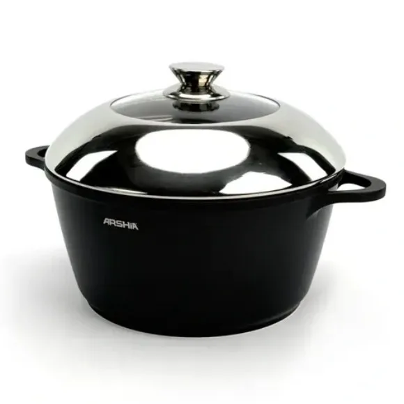 Arshia Cookware Set Made of Cast Aluminum 14 Piece