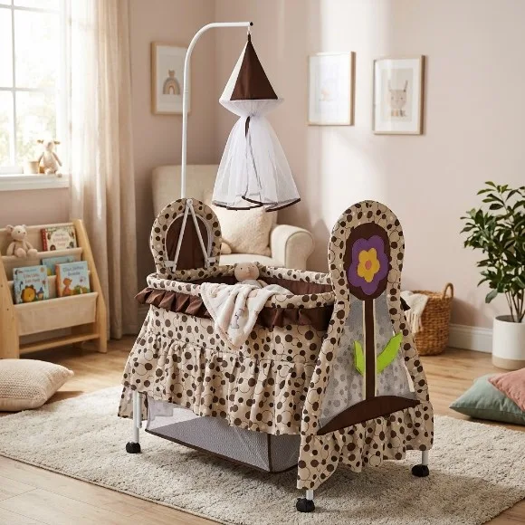 Baby Rocking Cardle with Animal Design KDD 170
