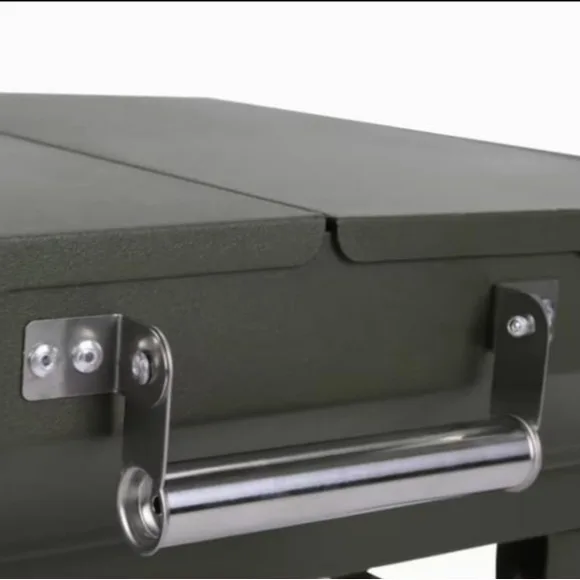 BBQ Grill, Portable Folding Outdoor Grill, Charcoal Camping Grill