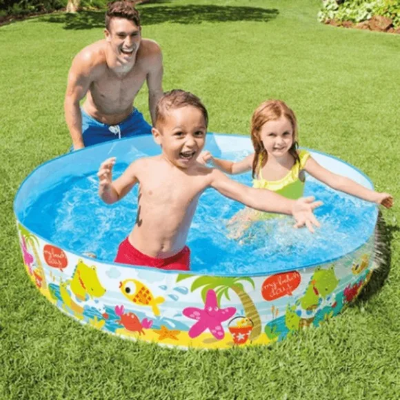 Bestway Fill N Fun Ocean Life Vinyl kids Play without Air Pool 5-Feet - 55029