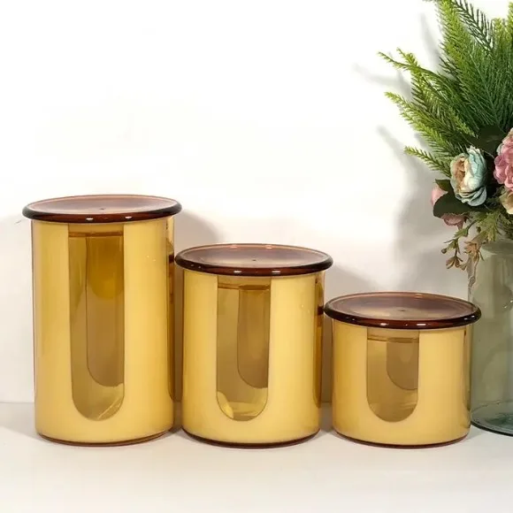 Bita Airtight Plastic Storage Container 3 Pcs Set Round