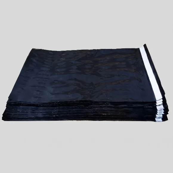 Black Courier Flyer Bags Pack – 100 Peaces – 9 × 12 Inch