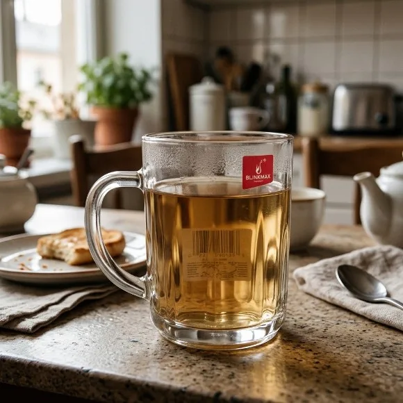 Blinkmax Glass Tea And Kawa Mug Six Pieces Set V2