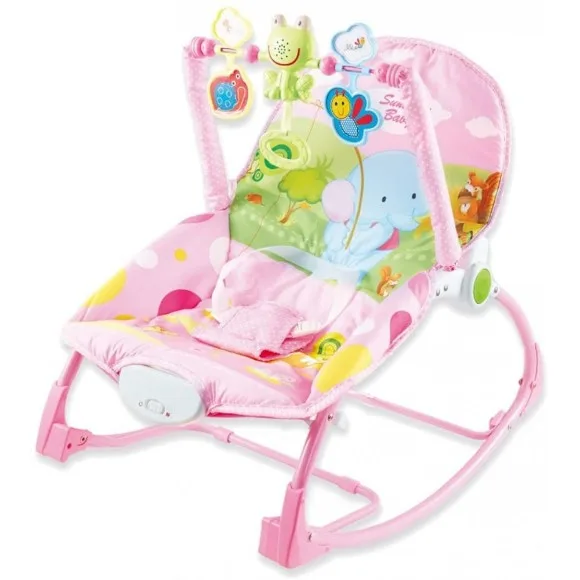 Bouncer Rocking Chair For Children Elephant On Fishing