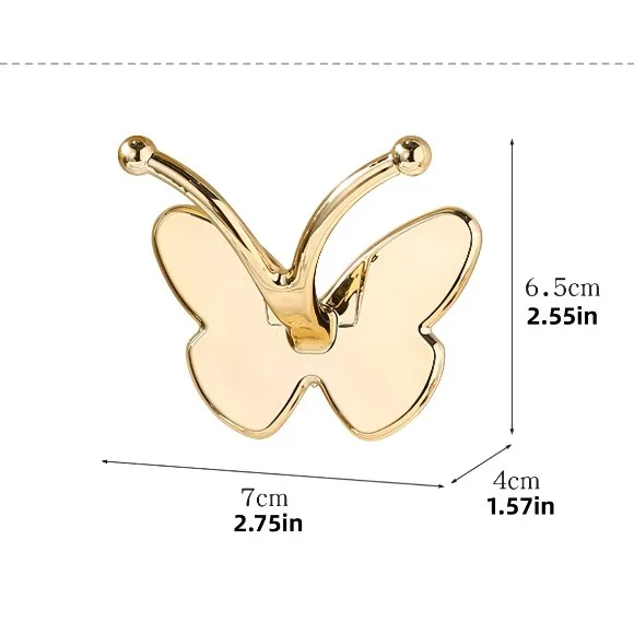 Butterfly Adhesive Wall Hooks for Home Decor 1-Pcs