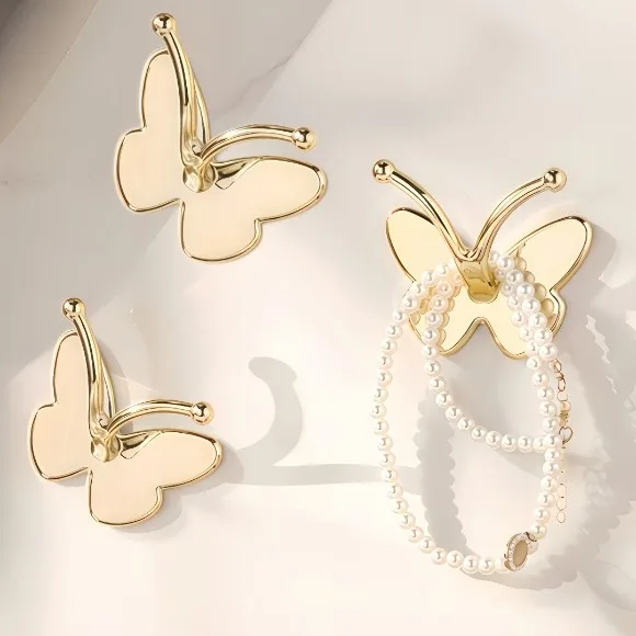 Butterfly Adhesive Wall Hooks for Home Decor 1-Pcs